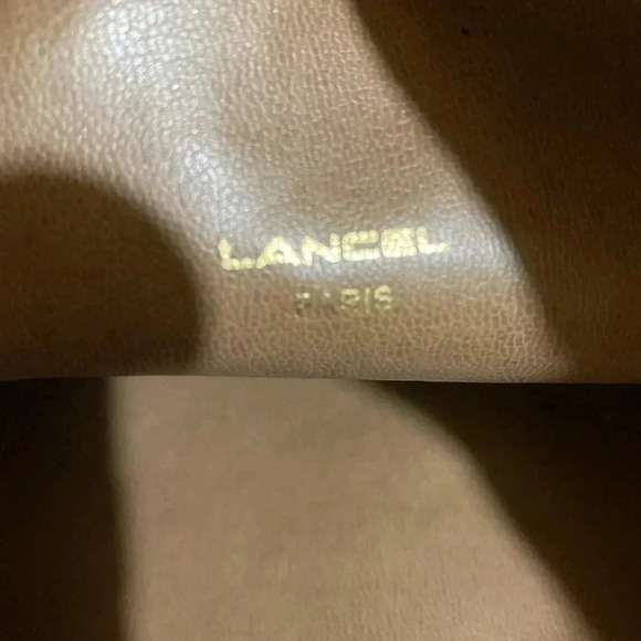 Lancel PVC  leather vintage shoulder bag - Picture 10 of 14